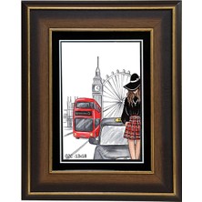 Özcanlar Çerçeve Hediyelik Çerçeve Dekorasyon Kişiye Özel Resim Çerçevesi Fotoğraf Çerçevesi Masaüstü 13X18