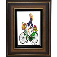 Özcanlar Çerçeve Hediyelik Çerçeve Dekorasyon Kişiye Özel Resim Çerçevesi 10X15 Kahve