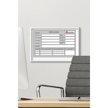 Özcanlar Çerçeve A4 Çerçeve Ucuz 21X30 Sertifika Evrak Diploma Belge Fotoğraf Çerçevesi Duvara Asılabilir Ofis