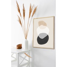 Özcanlar Çerçeve Çerçeveli Tablo Modern Sanatsal  Dekorasyon Ev Dekoru Tekli Çerçeve Kış Manzara ÖZC--398