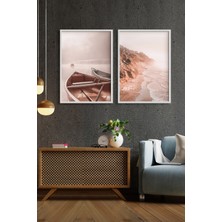 Özcanlar Çerçeve Çerçeveli Çoklu Tablo Çerçeveler Dekorasyon Ev Dekoru Konsept  Beyaz Çerçeve