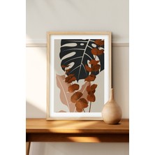 Özcanlar Çerçeve Çerçeveli Tablo Dekorasyon Ev Dekoru Konsept  Hediyelik Modern Tekli Ahşap Çerçeve