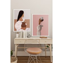 Özcanlar Çerçeve Çerçeveli Çoklu Tablo Çerçeveler Dekorasyon Ev Dekoru Konsept  Beyaz Çerçeve