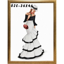 Özcanlar Çerçeve Hediyelik Çerçeve Ev Home Ofis Resim Çerçevesi Masaüstü 36X46