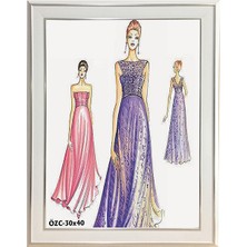 Özcanlar Çerçeve Hediyelik Çerçeve Dekorasyon Kişiye Özel Resim Çerçevesi Fotoğraf Çerçevesi Masaüstü Çerçeve Dekor Çerçeveler Çoklu Çerçeve 30X40