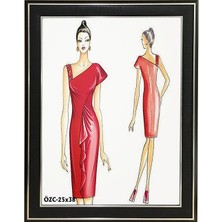 Özcanlar Çerçeve Hediyelik Çerçeve Dekorasyon Kişiye Özel Resim Çerçevesi Fotoğraf Çerçevesi Masaüstü Çerçeve  25X38