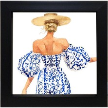 Özcanlar Çerçeve Hediyelik Çerçeve Dekorasyon Kişiye Özel Resim Çerçevesi 23X23