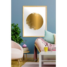 Özcanlar Çerçeve Çerçeveli Tablo Dekorasyon Tekli Çerçeve Soyut Minimal Baskı Yatak Odası Dekoru Oturma Odası Dekoru