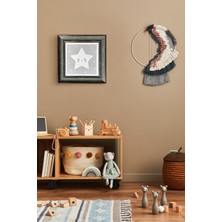 Özcanlar Çerçeve Çerçeveli Bebek ve Çocuk Odası Tablo Seti Kız ve Erkek Doğum Kutlama