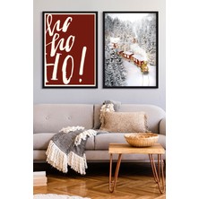 Özcanlar Çerçeve Çerçeveli Çoklu Tablo Çerçeveler Dekorasyon Ev Dekoru Konsept  Siyah Çerçeve