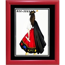 Özcanlar Çerçeve Hediyelik Çerçeve Dekorasyon Kişiye Özel Resim Çerçevesi 25X30