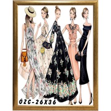 Özcanlar Çerçeve Hediyelik Çerçeve Ev Home Ofis Resim Çerçevesi Masaüstü 26X36