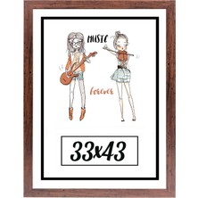 Özcanlar Çerçeve Hediyelik Çerçeve Dekorasyon  Resim Çerçevesi 33X43