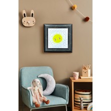 Özcanlar Çerçeve Çerçeveli Bebek ve Çocuk Odası Tablo Seti Kız ve Erkek Doğum Kutlama