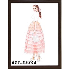 Özcanlar Çerçeve Hediyelik Çerçeve Dekorasyon Kişiye Özel Resim Çerçevesi 36X46