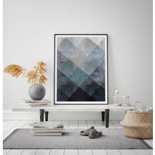 Özcanlar Çerçeve Çerçeveli  Tablo Modern Sanatsal Çerçeveler Dekorasyon  Ev Dekoru Konsept Tekli Çerçeve