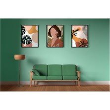 Özcanlar Çerçeve Çerçevesiz Çoklu Çerçeveler Baskılar Baskı Seti Ev Dekoru Home Dekor Tablo 159