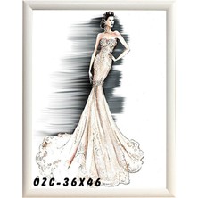 Özcanlar Çerçeve Hediyelik Çerçeve Dekorasyon Kişiye Özel Resim Çerçevesi 36X46