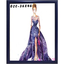 Özcanlar Çerçeve Hediyelik Çerçeve Dekorasyon Kişiye Özel Resim Çerçevesi 36X46