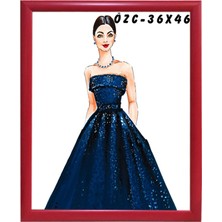 Özcanlar Çerçeve Hediyelik Çerçeve Dekorasyon Kişiye Özel Resim Çerçevesi 36X46