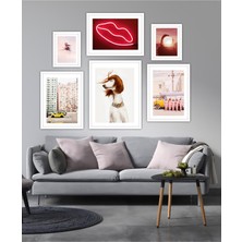 Özcanlar Çerçeve Özcanlar Dekorasyon Konsept Çoklu Çerçeveler Baskılar Baskı Seti Ev Dekoru Tablo Poster Hediye Ev