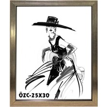 Özcanlar Çerçeve Hediyelik Çerçeve Dekorasyon Resim Çerçevesi 25X30