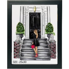 Özcanlar Çerçeve Hediyelik Çerçeve Ev Home Ofis Kişiye Özel Resim Çerçevesi Masaüstü 25X30