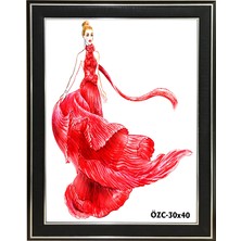 Özcanlar Çerçeve Hediyelik Çerçeve Dekorasyon Kişiye Özel Resim Çerçevesi 30X40