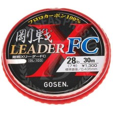 Gosen x Leader F.c Fluorocarbon Leader