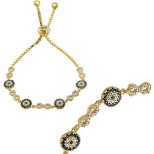 925 Gümüş Nazar Sonsuzluk 925 Ayar Gümüş Bileklik