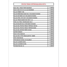 Ellea Nail Protez Tırnak Eğitim Başlangıç Seti 2