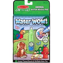 Melissa&Doug Melissa & Doug Water Wow! Su ile Boyama Kitabı - Hayvanlar