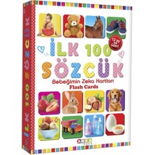 Diytoy Flash Cards Ilk 100 Sözcük Bebeğimin Ilk Zeka Kartları 2'li Set