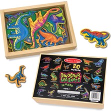 Melissa&Doug Melissa & Doug Ahşap Mıknatıslı Dinozorlar