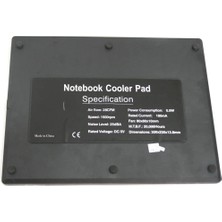 Filonline Notebook Soğutucu 2 Fanlı Dizüstü Bilgisayar USB Soğutucu Tüm Dizüstü Modellere Uyumlu Soğutu DX-504