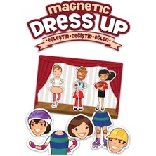 Ks Games MD174 Ks, Magnetic Dress Up - Eşleştir?değiştir?eğlen / +3 Yaş