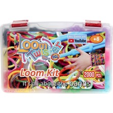 Rainbow Hgl Loom Twister 2000LI Bileklik Tasarım Seti
