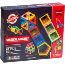 Başel Oyuncak Magical Magnet 62 Parça Oyun Seti