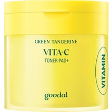 Goodal Tangerine Vita C Toner Pad Plus - Yeşil Mandalina Özlü Aydınlatıcı Tonik Ped