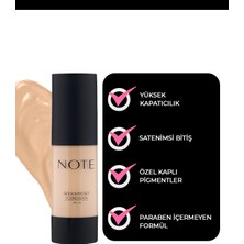 Note Detox & Protect Fondöten Canlandırıcı Etki 03 Medium Beige