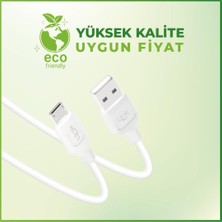 LinkTech K448 Strong Eco Friendly Micro USB 2.4 A Şarj Kablosu