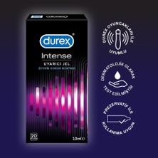 Durex Intense Devil Ring Titreşimli Halka + Durex Intense Uyarıcı Jel 10 ml