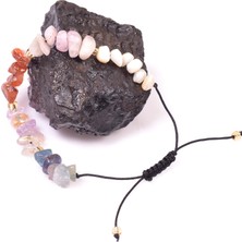 Taş Sandığı Kova Burcu Doğal Taş Bileklik - Ayarlamalı