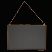 Salmoph 2 Taraflı Asılı Cam Ekran Çerçevesi Fotoğraf Resmi 18 x 13 cm. (Yurt Dışından)