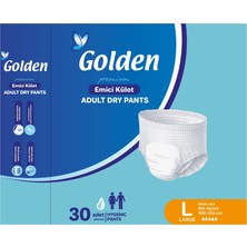 Golden Külotlu Yetişkin Hasta Bezi Large 30 Adet