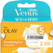 Gillette Venus Comfortglide Olay Yedek Kadın Tıraş Bıçağı 2’li