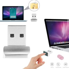 Dolity USB Parmak Izi Okuyucu Biyometrik Tarayıcı Kilidi Hızlı Eşleştirme (Yurt Dışından)