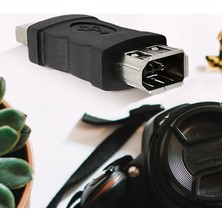 Dolity Firewire Ieee 1394 6 Pin Kadın Dijital Kamera Için USB Erkek Adaptörü (Yurt Dışından)