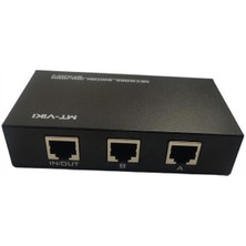 Dolity 3X2PORT A B Manuel Ağ Paylaşım Anahtarı Kutusu 2in1 1in2 RJ45 Ethernet Switcher 3 Pcs (Yurt Dışından)