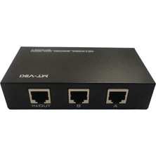 Dolity 3X2PORT A B Manuel Ağ Paylaşım Anahtarı Kutusu 2in1 1in2 RJ45 Ethernet Switcher 3 Pcs (Yurt Dışından)